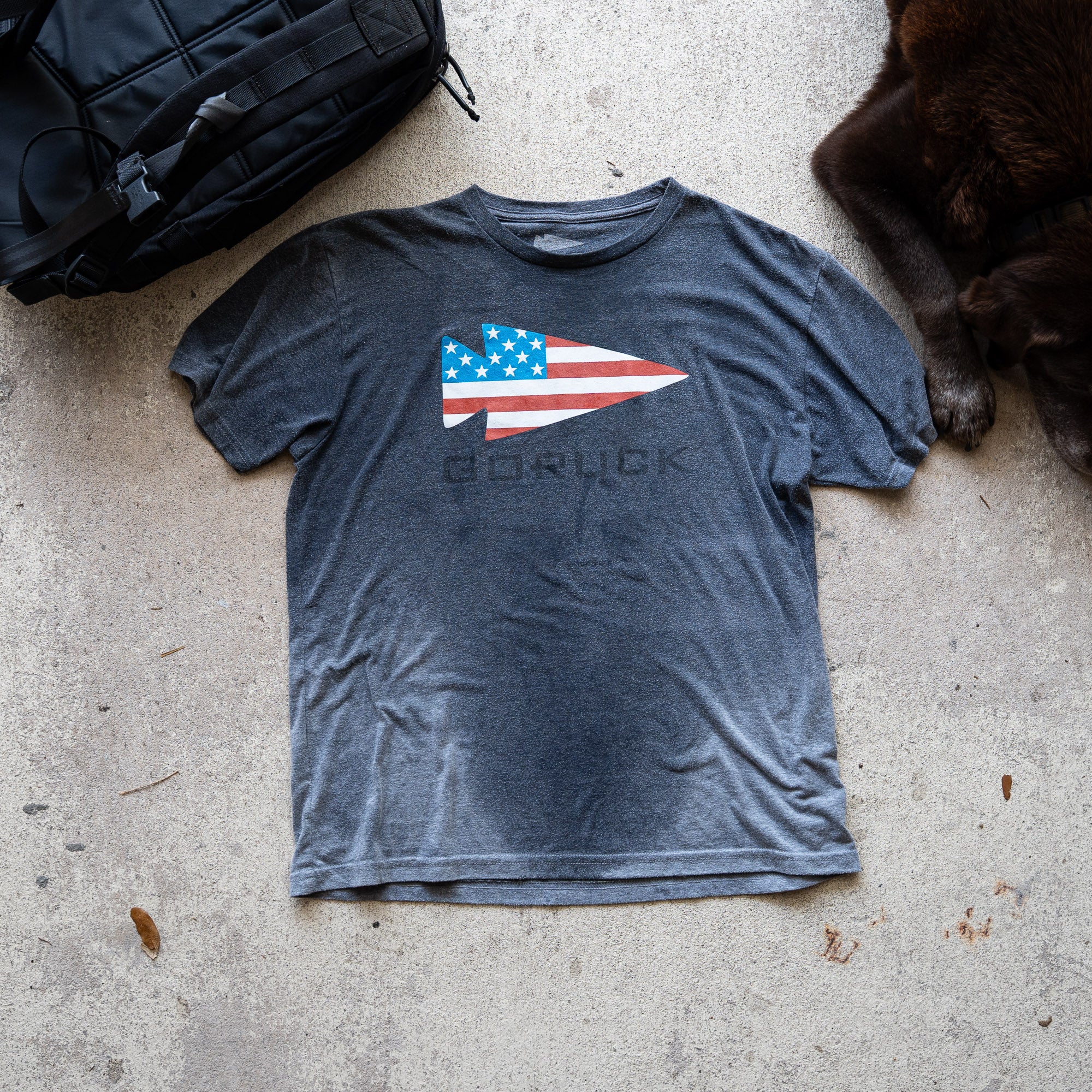 GORUCK Flag Spearhead Tee - Unisex Tri-Blend - Image 7